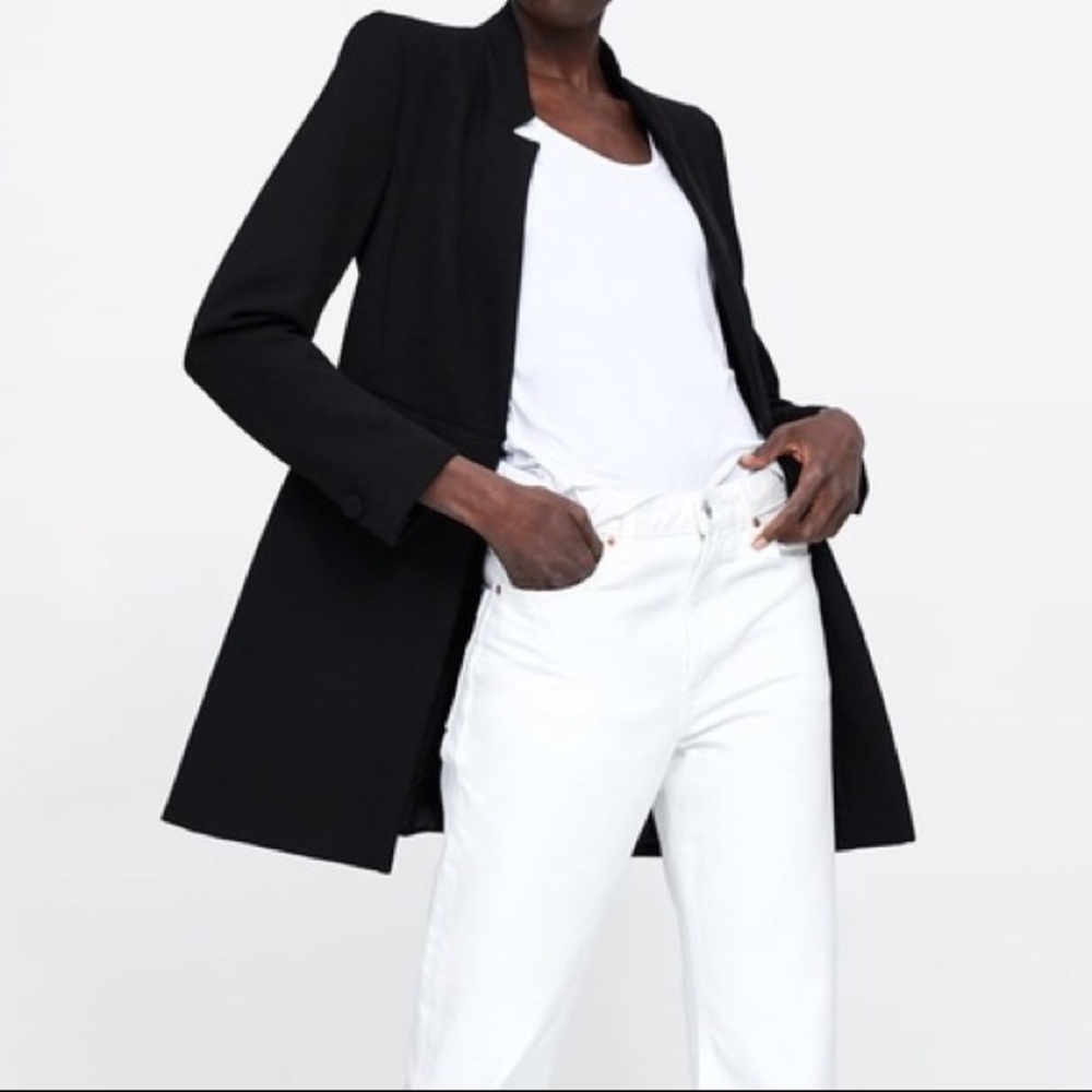 Zara Frock coat in black, like new, never worn